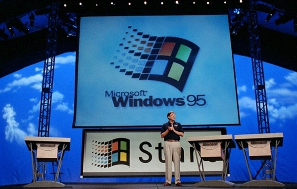 30年前的今天：Windows 95正式发布！首日就卖了7.2亿美元-生活手记